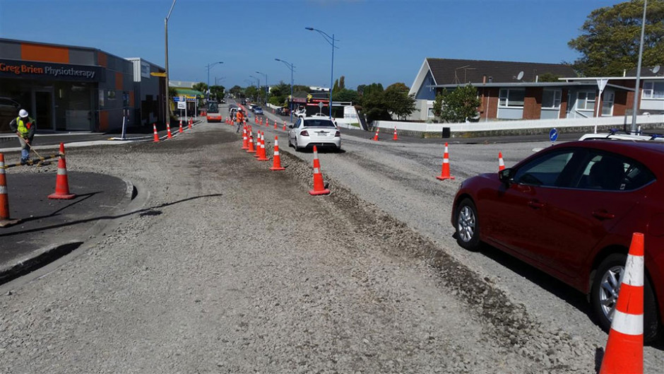 Road improvements in New Plymouth
