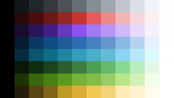 A colour palette showcasing the advised colours and shades for government branding. This includes vary shades from black to white, as well as Red, Purple, Blue, Green and Yellow colours.